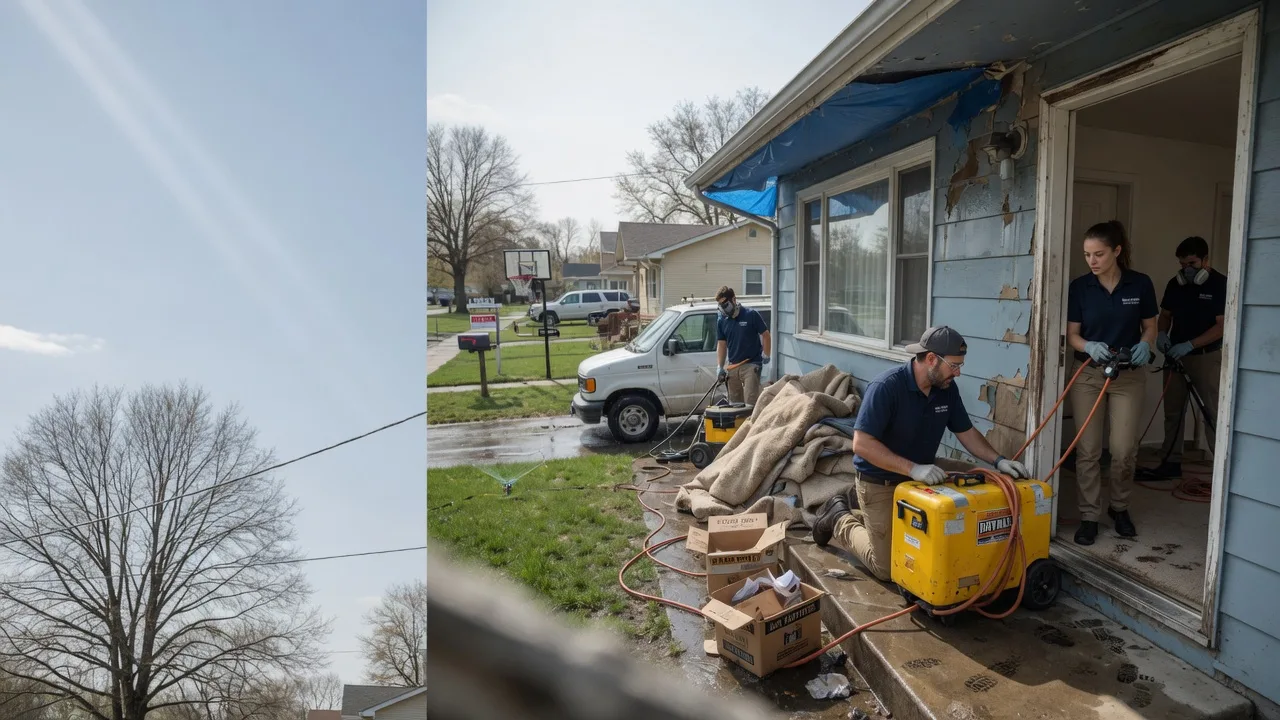 Basement Flood Cleanup in Hamilton, MI near me